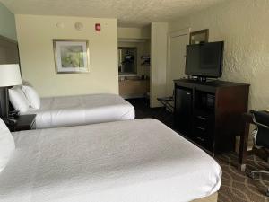 Double Room with Two Double Beds - Disability Access - Non-Smoking room in Best Western Hillside Inn