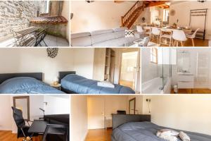 Le Double Pirou # 2 Appartements # Halte Auvergne : photos des chambres