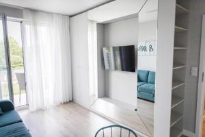 Apartament Pełen Wdzięku z balkonem