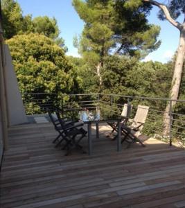 Appartements Appart terrasse pinede jardin : photos des chambres