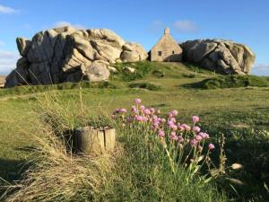 Maisons de vacances La maison du pecheur de lune Bretagne Finistere Nord : photos des chambres