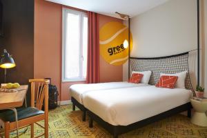 Hotels Greet Boulogne Billancourt Paris : Chambre Lits Jumeaux