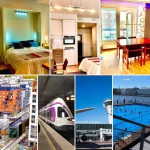 To LuxStudio KARNEOLI From Helsinki Airport 6 min, to City 27min, Free Parking in Kivistö - Piispankylä