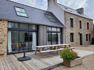 Maisons de vacances Maison familiale proche plages avec jacuzzi : photos des chambres