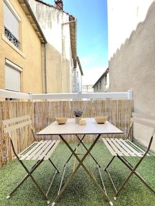 Appartements Le Cristal - Terrasse - Valence : photos des chambres