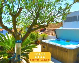 L'OASIS - Loft standing - Terrasse Rooftop - Jacuzzi Spa - Parking - Lahonce