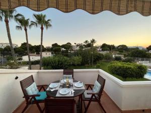 Duplex in residential complex with pool