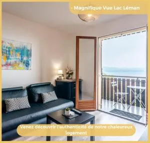 Appartement T2 I Vue Lac Léman I Evian les Bains - Larringes