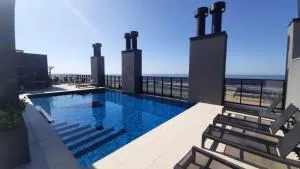 Studio 107 Maravilhoso Frente Mar Piscina Aquecida - Matinhos