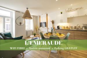 Appartements L'Emeraude - 1 a 4P - Wifi Fibre - Parking Gratuit : photos des chambres