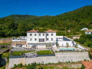 Villa Carrera with outdoor swiming pool near Opatija 