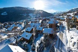 Chalets Meribel Les Allues Ski Chalet with beautiful views : photos des chambres