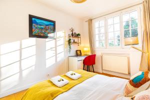 Appartements Stylish Modern Apartement - Art, Design, Garden, Villa des Ammonites : photos des chambres