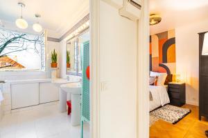 Appartements Stylish Modern Apartement - Art, Design, Garden, 15- to Eiffel : photos des chambres