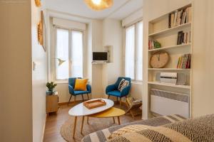 Appartements T2 bis, idealement situe en centre-ville, au calme, tout confort : photos des chambres