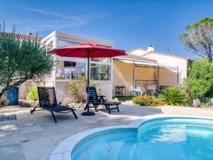 Maisons de vacances Holiday Home Les Hauts de Palayson by Interhome : photos des chambres