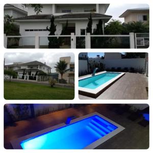 Casa com piscina na Praia dos Ingleses em Florianopolis - 5 dormitórios