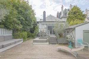 Maison ensoleillée centre de deauville