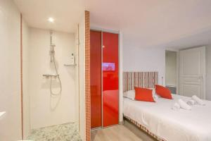 Maisons de vacances Maison ensoleillee centre de deauville : photos des chambres