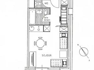 Studio 4 pers, Méribel Altiport, proche pistes et golf - FR-1-411-750