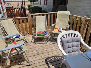 Appartements AU 120 Grand mobilhome clim : photos des chambres