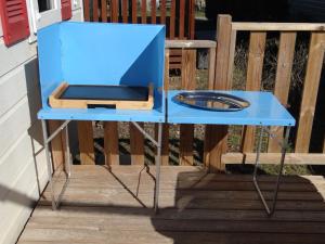 Appartements AU 120 Grand mobilhome clim : photos des chambres