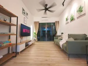 Monstera Meritus Homestay - Penang Butterworth Prai 1-8PAX - Kampong Bakar Arang