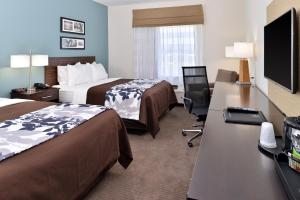 Queen Room with Two Queen Beds - Non-Smoking room in Sleep Inn & Suites