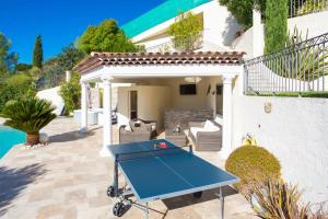 Villas L35 Villa Colomars sea view swimming pool, terrace&BBQ : photos des chambres