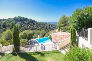 Villas L35 Villa Colomars sea view swimming pool, terrace&BBQ : photos des chambres