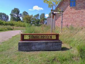 Reetdorf Geltinger Birk Künstlerkate Sommerregen