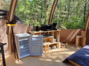 Campings Camping de Graniers : Tente Bubble