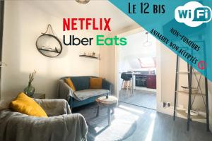 Appartements Le 12 bis - Nuit au calme : Appartement 1 Chambre