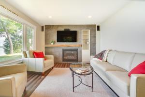 Lakefront Chippewa Falls Haven w Private Deck!