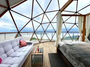 Lujoso Glamping MarQua Spa Guatavita Wifi Cocina - Gachetá