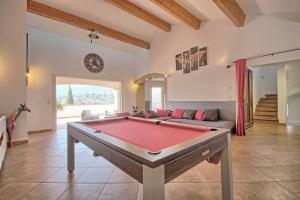 Villas Sublime Mas heated swimming pool jacuzzi sauna with panoramic view - LE MAS DES FARACHES : photos des chambres