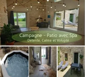 SPA, Patio et Maison privés - Détente à la campagne - 日蒙