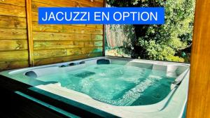 Maisons de vacances Maisonnette Jacuzzi & Piscine : Maison 1 Chambre