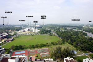 AZFA Suites at De Centrum Putrajaya Bangi FREE wifi