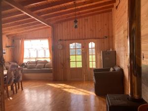 Calbuco Cabaña Oro Rayado 4 dormitorios