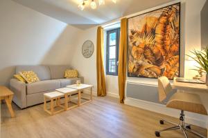 Appartements Le GoldenLeaf - Netflix/Wi-Fi Fibre - Sejour Lozere : photos des chambres