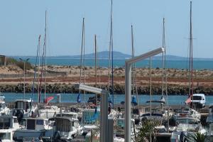 Appartements Studio Valras vue Port et Mer Wi-Fi gratuit : photos des chambres