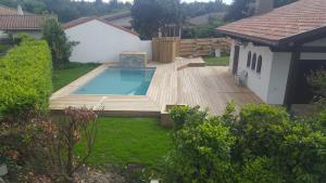 Villas VILLA LA PAVOTTE 4* 11 PERSONNES.PISCINE CHAUFFEE.JACCUZY OPTION. : photos des chambres