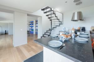 Maisons de vacances TY KOREJOU - splendide maison avec sauna les pieds dans l'eau : photos des chambres