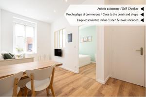 Appartements Cocon proche plage Petit-Fort : photos des chambres