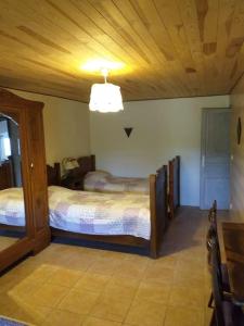 Maisons de vacances Gite familial 4 etoiles 7 a 11 personnes Balneo Sauna Haute-Loire : photos des chambres