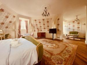 Maisons d'hotes Chateau du Prieure Evecquemont Les Mureaux : photos des chambres