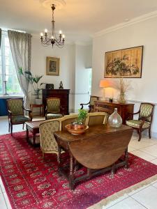 Villas Grand gite pour 28 personnes dans un chateau en Normandie : photos des chambres