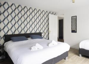 Appartements Villa Pax 1 et 2 La Bourboule : photos des chambres