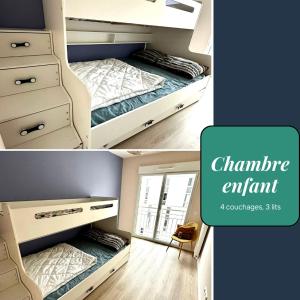 Appartements CHIC & CHILL Apartment near Disneyland and Paris : photos des chambres